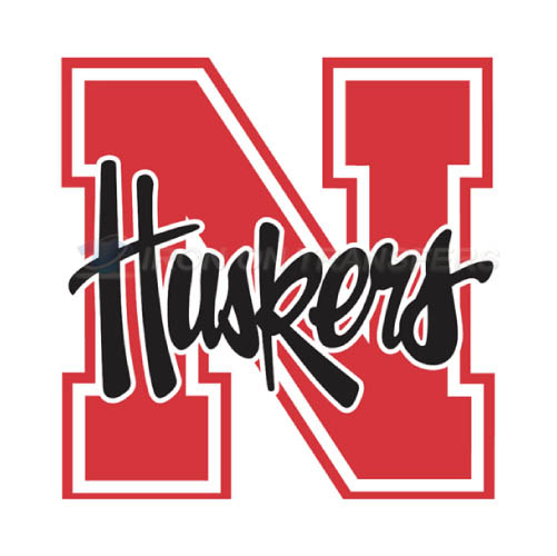 Nebraska Cornhuskers Logo T-shirts Iron On Transfers N5376 - Click Image to Close